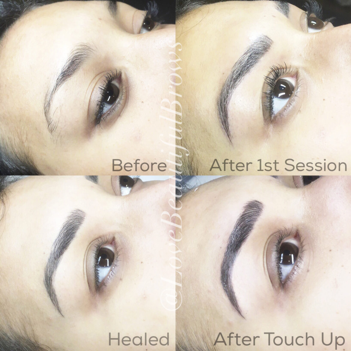 Microblading Services by Christina Freeman, Owner and Esthetician at Love Beautiful Skin, North Canton, Akron, Canton, Cleveland, Columbus, Ohio.